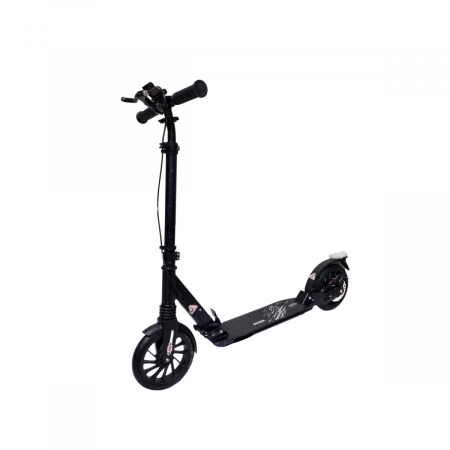 Trotineta pliabila cu dubla suspensie si frana pe disc URBAN Albastru [0]