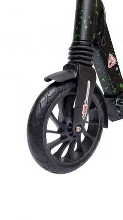 Trotineta pliabila cu dubla suspensie si frana pe disc URBAN Verde [3]