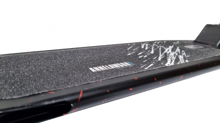 Trotineta pliabila cu dubla suspensie si frana pe disc URBAN Rosie [2]