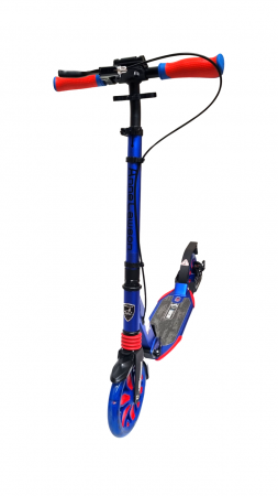 Trotineta pliabila cu Frana pe Disc, Suspensie Roata, LED-uri, ajustabila 100 kg RB [1]