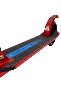 Trotineta Pliabila cu Frana Reglabila pe inaltime 100 kg Rosie [2]