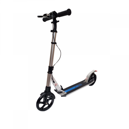 Trotineta Pliabila cu Frana Reglabila pe inaltime 100 kg Silver [0]