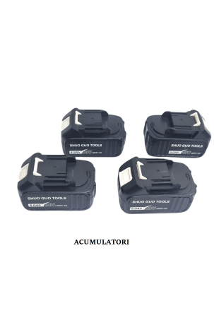 Trusa Scule Electrice Lithium 5 Piese cu 4 Acumulatori 48V 6.0A [10]