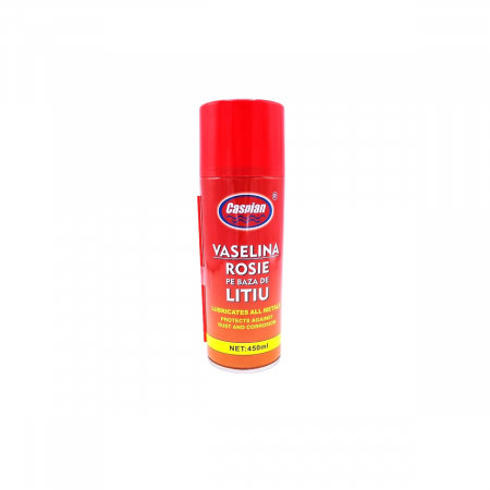Spray / Solutii / Ulei ungere - Vaselina rosie pe baza de litiu 450 ml