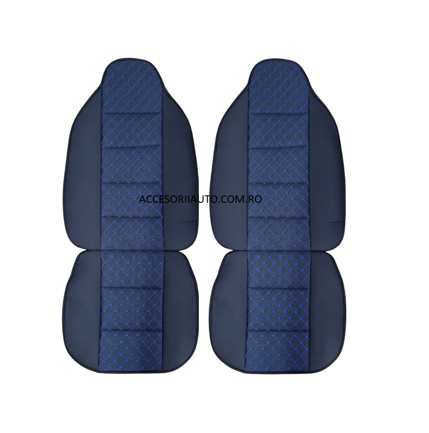 Huse scaune auto universale 2 locuri premium textil LUX