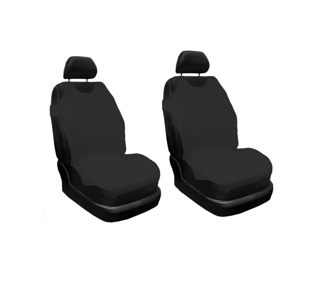Huse scaune auto 2 locuri universale tip maieu bumbac 100%, protectie scaune fata