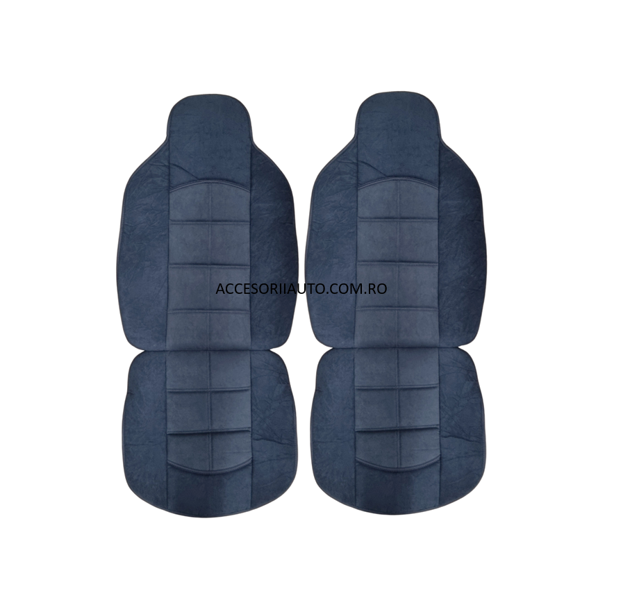 Huse scaune auto universale 2 locuri premium Alcantara