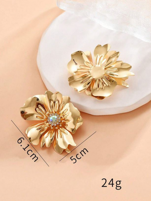 Cercei Gold Flower [2]