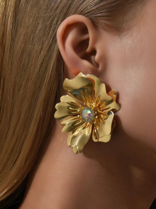 Cercei Gold Flower [3]