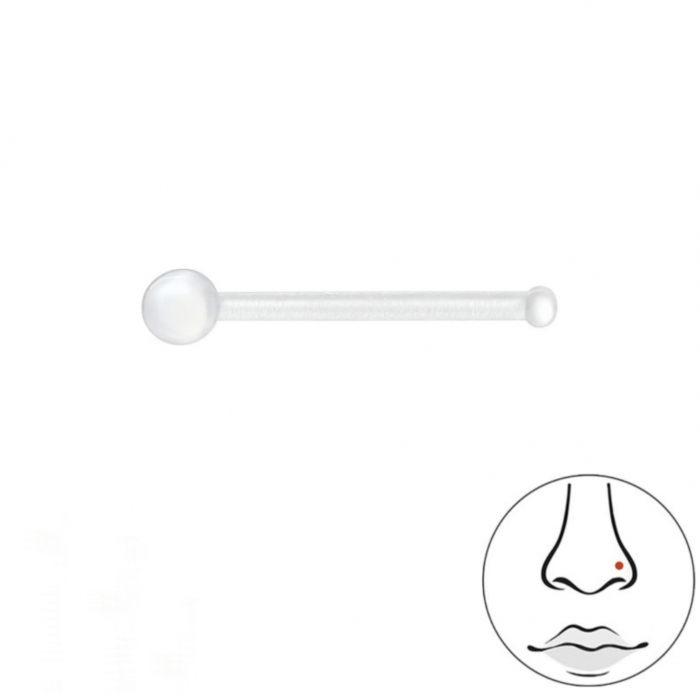 Cercei Piercing  Plastic Titanium [1]