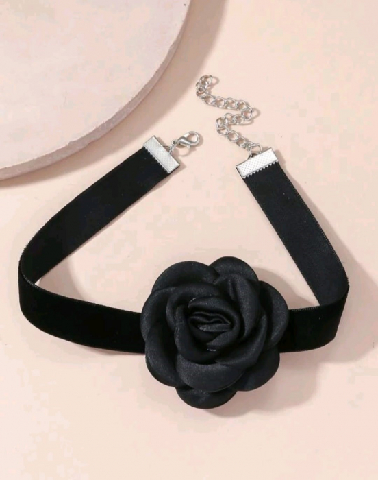 Choker Black Rose [2]
