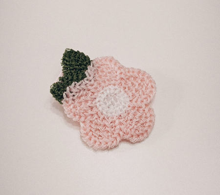 Bijuterii si accesorii copii - Agrafe Flower Crochet