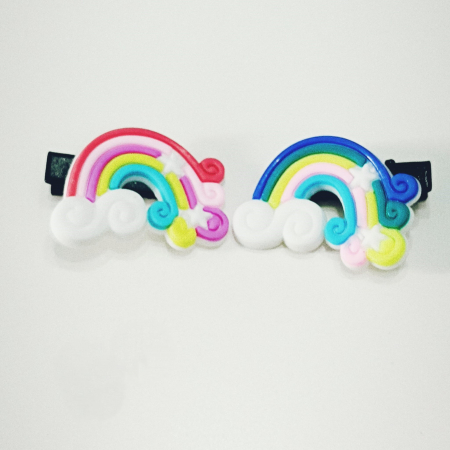 Bijuterii si accesorii copii - Agrafe Sweet Rainbow