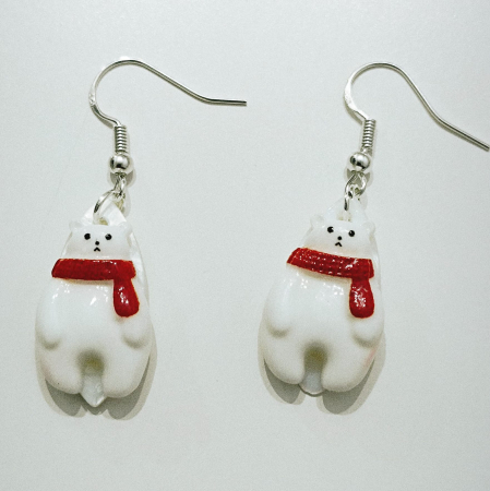 Bijuterii si accesorii copii - Cercei Christmas Bear