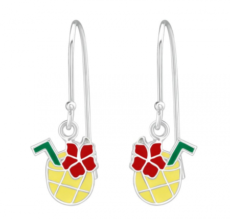 Bijuterii si accesorii copii - Cercei copii Pineapple