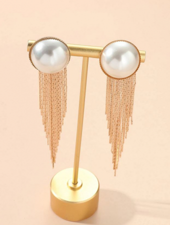 Produse - Cercei Gold Tassel