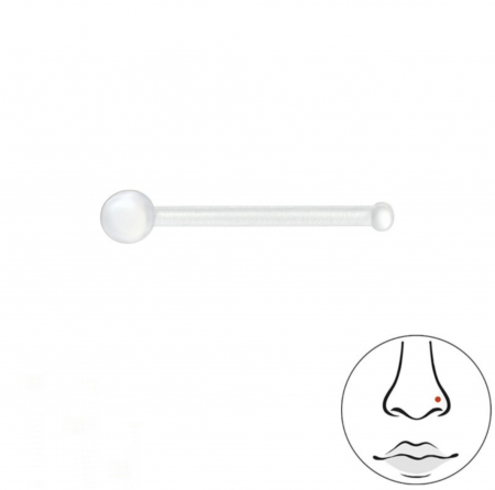 Produse - Cercei Piercing  Plastic Titanium