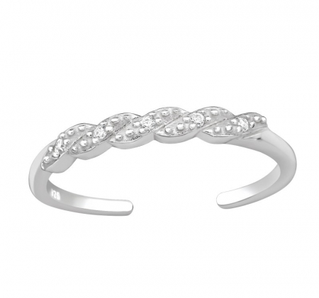 Inele - Inel decorativ Twisted
