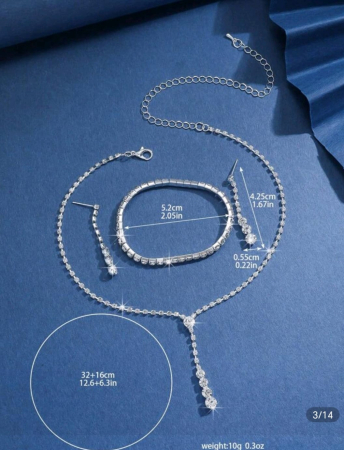Set Elegant HMS1 Albastru [1]