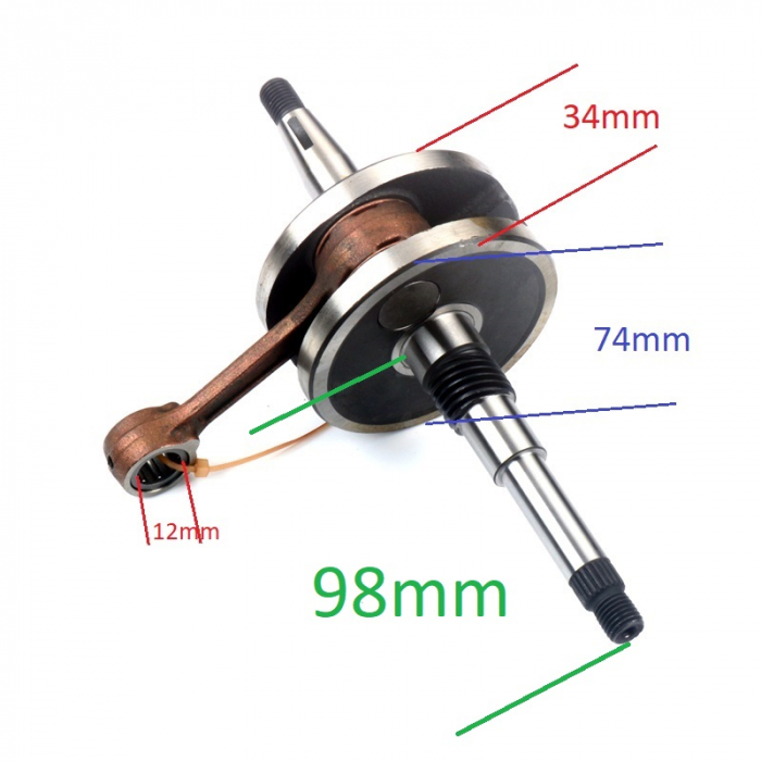 Ambielaj Scuter Dio AF18 / AF23 2T 49cc 50cc 80cc [3]