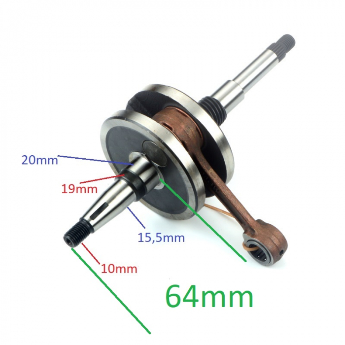 Ambielaj Scuter Dio AF18 / AF23 2T 49cc 50cc 80cc [4]