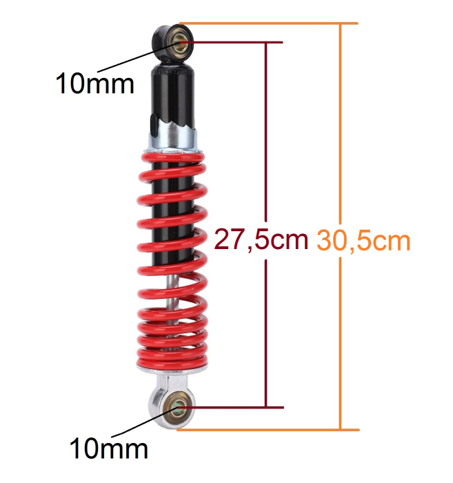 Amortizor Telescop ATV - L - 28cm [2]