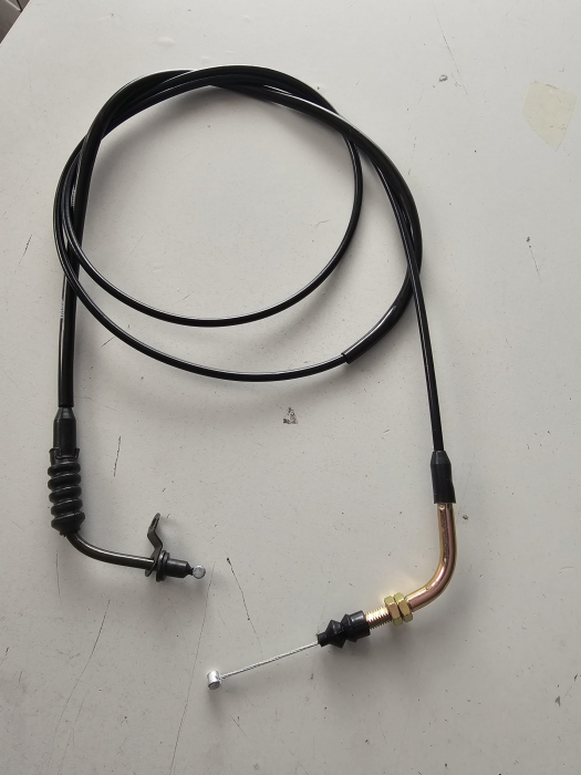 Cablu Acceleratie Scuter Chinezesc Gy6 4T - prindere placuta [2]