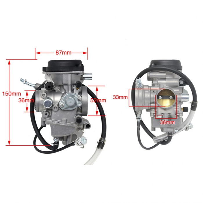 Carburator ATV Atv Bombardier Traxter 450cc 500cc 600cc [3]