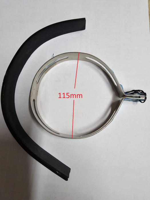 Colier Toba - Esapament Scuter 2T - 4T - d-115mm [2]