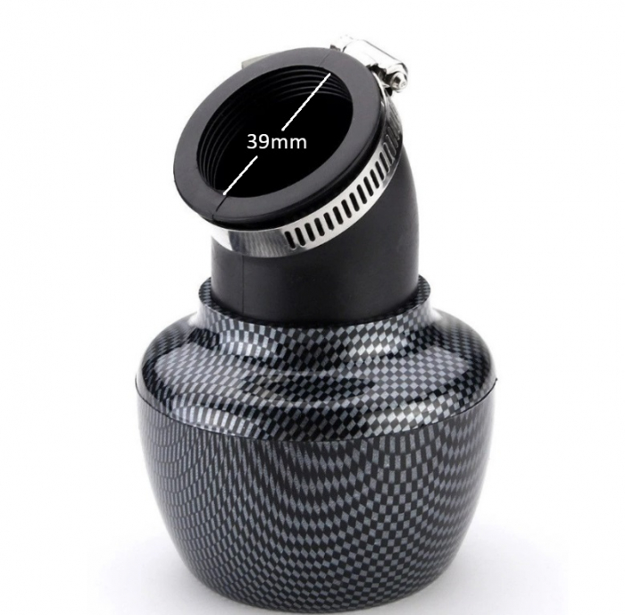Filtru Aer Sport Scuter Chinezesc Gy6 4T - carbon [2]
