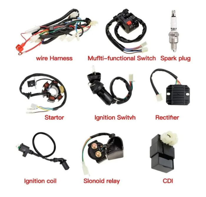 Instalatie Electrica Scuter Chinezesc Gy6 4T 125cc 150cc [3]