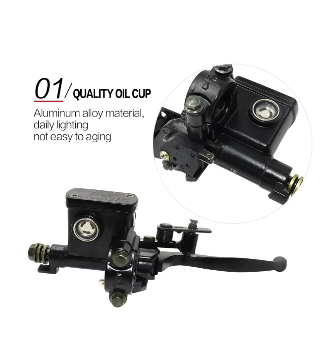 Maneta + Pompa Frana Hidraulica ATV - Dreapta 107cc 125cc [2]