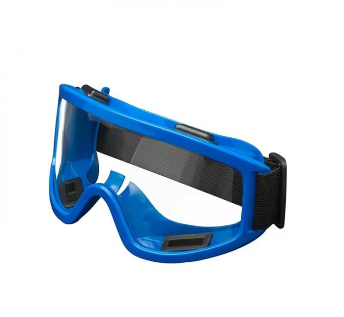 Ochelari Moto Scuter ATV Cross - albastru - lentrila transparenta [1]