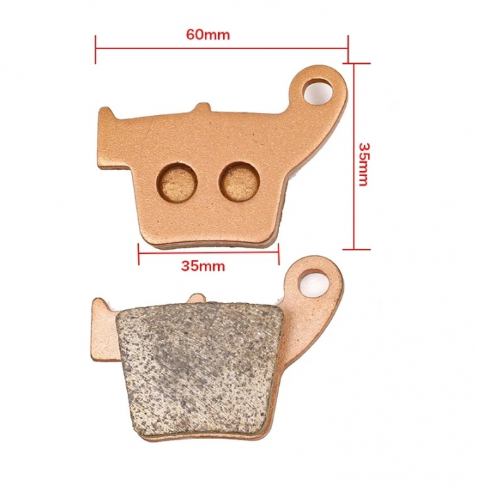 Placute Frana Spate HONDA CR CRE CRF 200cc 230cc 250cc 290cc [2]