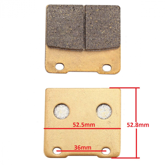 Placute Frana Fata - Spate Suzuki GS / GSX / GSXR / GSF [2]