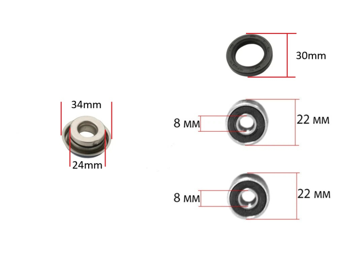 Pompa Apa Scuter Aprilia Atlantic / Sportcity 125cc 150cc 200cc [2]
