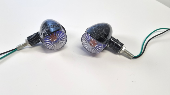 Set 2 Semnale Semnalizari ATV - bec 12V - Rotunde [3]