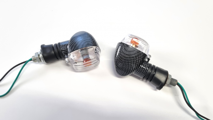 Set 2 Semnale ATV - bec - Carbon - 12V [2]