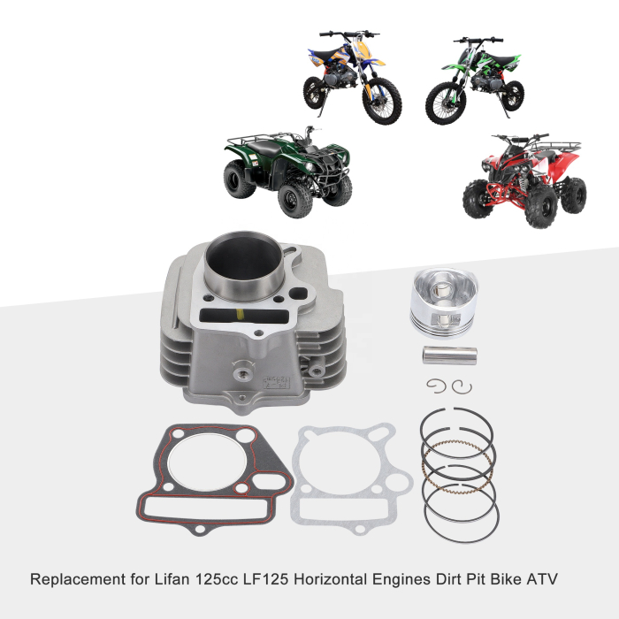 Set Motor ATV 125cc - 52.4mm [3]