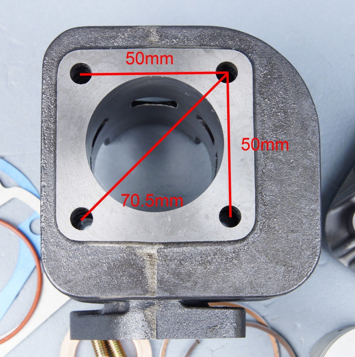 Set Motor Scuter Kymco Agility / People 49cc 50cc 80cc racire aer [2]