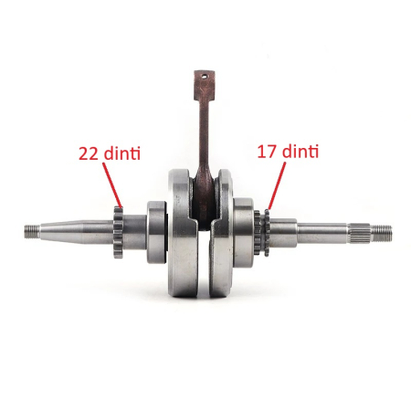 Ambielaj Scuter Peugeot Vclic - V-Clic 49cc 80cc - 22 dinti [1]