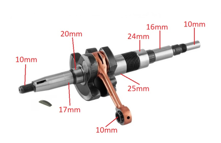 Ambielaj Scuter TGB Bullet / Sky - tija groasa [1]