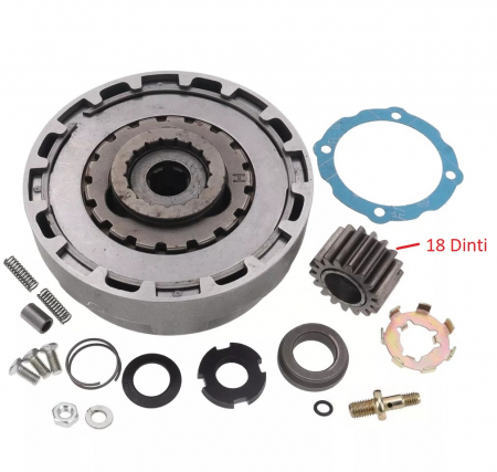 Ambreiaj ATV Basan 107cc 110cc 125cc - 18 dinti [1]