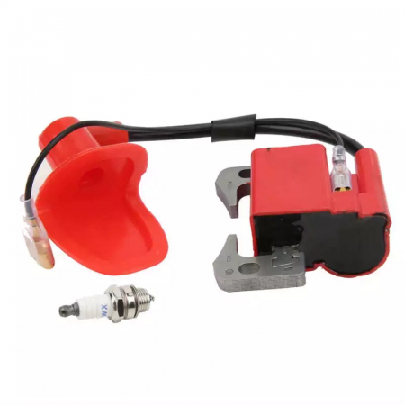 Piese Motor - Bobina Inductie + Bujie Pocket Bike