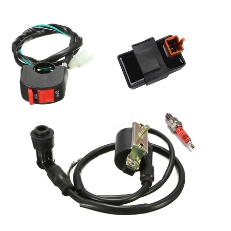 CDI ATV - CDI + Bobina + Bujie + Buton ATV TaoTao / Baja 50cc - 125cc
