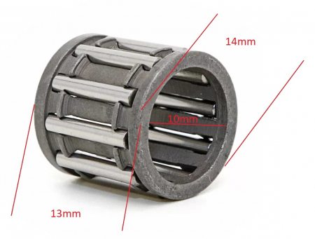 Colivie Rulment Piston Scuter MBK Booster / Evolis 2T - 10x14x13mm [1]