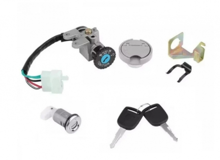 Piese Electrice Scuter - Contact Pornire Scuter First Bike 4T 49cc 80cc Roata 10"