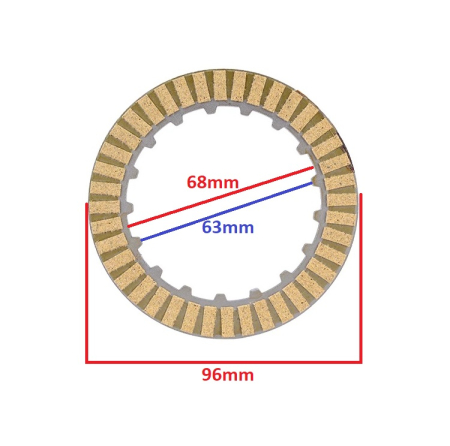Saboti Discuri Ambreiaj Cross 107cc 110cc 125cc [1]