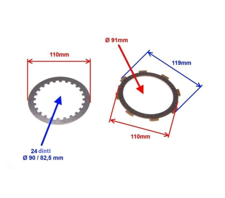 Saboti Ambreiaj Honda TRX250 / CLR125 / CM125C / CA125 XR125 [3]