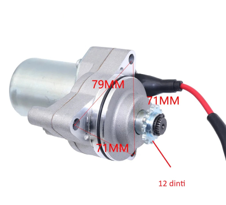 Electromotor Cross Cros 50cc 70cc 90cc - 3 prinderi [1]